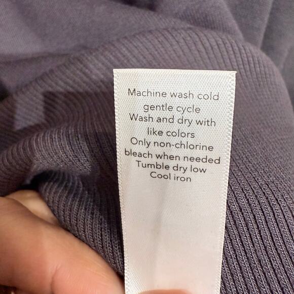 Athleta Gray Portrero Sweatshirt Sz M - Picture 7 of 12